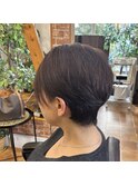 スッキリかっこいいショートヘアー
