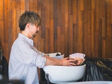 OX CREATION 深草 オックスクリエーションの雰囲気（大人気の「バリ式ヘッドスパ」！専用ブースでリラックス☆）