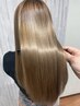 【トリートメントLevel★★★】カット＋カラー＋髪質改善トリ-トメント￥16500