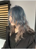 【林】水色×ベージュ！