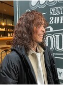 メンズロングパーマ
