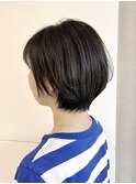 ホワイトグレージュデジタルパーマミニウルフ天王町AI63