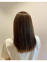 ニシオギ ヴォイス 西荻窪店(nishiogi voice) ON/OFFキマる◎艶めくナチュラルブラウンストレート/髪質改善
