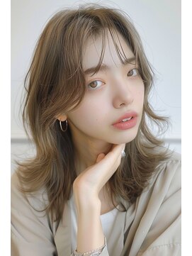 ラナ 新宿(lana) ミディアム/透明感カラー/トリートメント/【lana hair新宿】