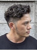 名古屋名駅スパイキーショートスパイラルパーマ刈上げ短髪