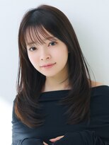 エトル バイ コムマティス 恵比寿駅前店(etre by comme Matisse)&nbsp;小顔カット×透明感カラー[恵比寿駅/髪質改善/オリーブグレー]