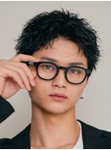 原宿メンズルーズショートスパイキーショートパーマ20代fifth
