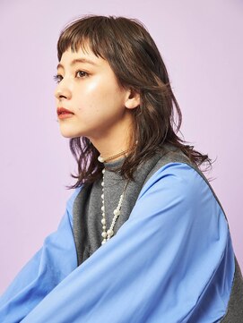 ピークアブー 銀座中央通り(PEEK-A-BOO) ショートバング×ハイレイヤー