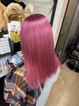 トリコ(ToricO) チェリーピンク　チェリーレッド　ワインレッド　ダブルカラー