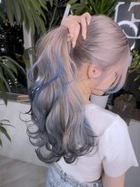 イエナ 渋谷(IENA)&nbsp;脱白髪染め対応ボルドーカラー韓国巻きケアブリーチ