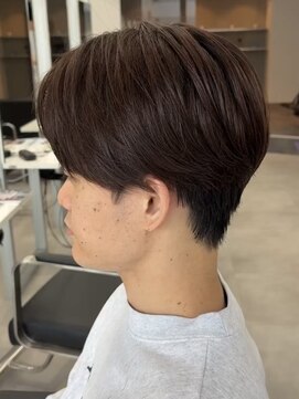 ゴート(GOATO) ニュアンスパーマ センターパート 鹿児島メンズ