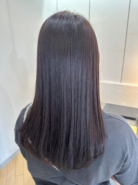 ユニ バイ マグ 長野店(Uni.by Mag) 美髪♪髪質改善カラー大人可愛い艶髪ベージュ