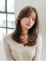 ラファンジュ ヘアー(Rohange hair)&nbsp;韓国レイヤー/レイヤーカット/小顔カット/韓国ヘア/透明感