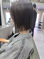 ヘアスタジオニコ(hair studio nico...)&nbsp;アッシュグレー×ボブ※髪質改善※ハイライト※白髪ぼかし