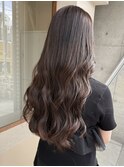 色落ちまで可愛い♪柔らか透明感アッシュブラウン