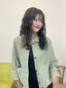 【ゆうあ指名】カット+パーマ（ロング、ミディアム限定）13750→8800