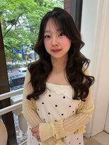フォルテ 表参道店(FORTE) ダークラベンダー/くびれレイヤー/韓国巻き/顔周りカット