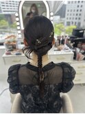 カチモリ個性派シニヨン
