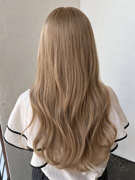 サラジュ 仁川店(SARAJU) 【ブリーチ特化】今田担当 ブリーチあり×ミルクティーベージュ