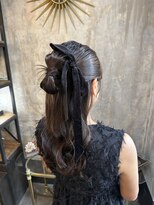 フルアヘッド(FULL A HEAD)&nbsp;カチモリヘアアレンジ/お呼ばれスタイル/結婚式ヘア/アレンジ