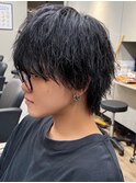 縦落ちツイストスパイラル×ブルーブラック