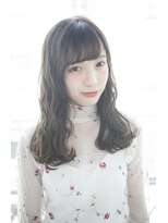 サロンドミルク 原宿(salon de MiLK)&nbsp;【salon de MiLK 原宿】ゆるふわ透け感カラー