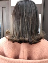 ラウラウヘアーリゾート(Lau Lau hair resort) 【LauLau  竹内】外ハネ柔らかアッシュカラーリング☆☆