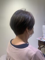 ユーネリー(U-NERY)&nbsp;ミセスショート　ツーブロックスタイル