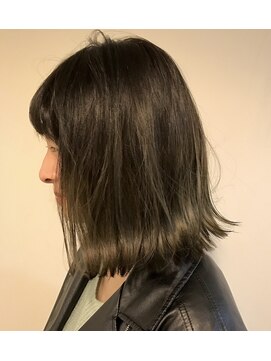 エル(EL by green) [ＡＫＩＫＯ]外ハネボブ×アッシュブラウン☆0112327997