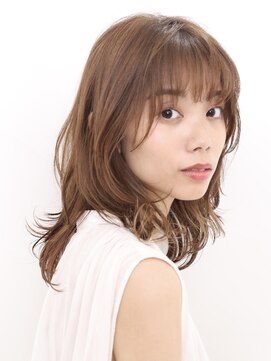 クォーターリゾート(QUARTER RESORT) イメチェン大人かわいいオリーブカラーハイライトカラー小顔