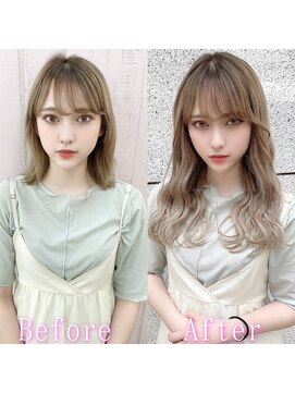 ARビューティー ギンザ(AR Beauty Ginza) ミルキィグレージュ#シールエクステ#グレージュカラー#韓国#銀座