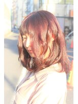 エルメ バイ アンフィー(Elme by anphi)&nbsp;【Elme　野呂】ブリーチなし！モテ・愛されピンクベージュ