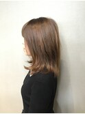 大人セミロングデザイン