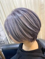 ファンド 千葉(fand)&nbsp;ブルーバイオレット/マッシュ/ハイライト/ショート/ミニウルフ/