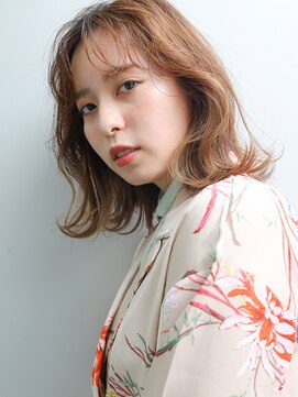 スリール バイ ミリー 江坂(Sourire by milly) 【Sourire 江坂】テラコッタミニウルフ×デジタルパーマ