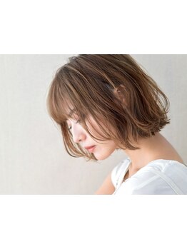 ≪ダメージレス酸性パーマが自慢！≫流行のショートもミディもパーマを加えることでよりセットがしやすく♪