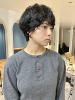 アミリ(amili) ショートパーマ/黒髪ショート/ショートヘア/ショートカット