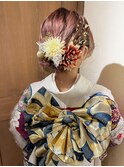 成人式／卒業式 ヘアメイク ヘアセット お客様スタイル