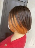 インナーカラー☆orange