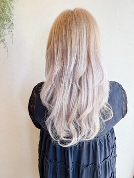 浪漫館 アールズコート(R's Court) ツヤ感ハイトーンヘア@伊達　4/25