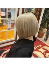 ゴッドヘアーアンドメイク 高崎店(GOD Hair&Make) ホワイトブロンド