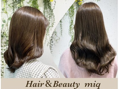 ヘアアンドビューティー ミック(Hair & Beauty miq)の写真