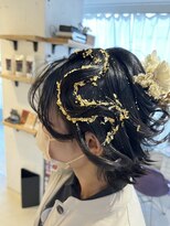 ヴィヴァン(Vivant)&nbsp;【Vivant】2024成人式　着物ヘアセット・振袖《円城寺》