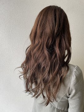 オウルヘアー(Owl hair) パールブラウン/ロング/艶髪