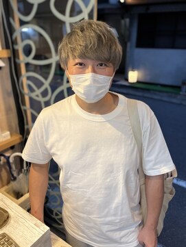 ミッシェル アフロート(michelle afloat) ◆シルバーグレーマッシュ◆