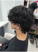 カーリーパーマ