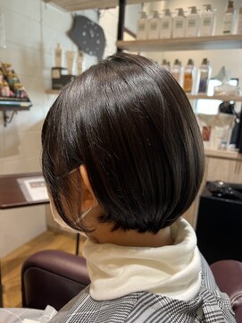 チアー ヘアリラクゼーション(cheer HAIRRELAXATION) つるっとショートボブ