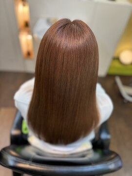 エムスリーディーミュゼステージ(M3D) ピコカラーストレートアイロン仕上げ。