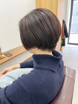 ランプ(Lamp) 【白髪染め可】ボブショート ビフォアー&アフター/白髪ぼかし