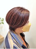 白髪ぼかしハイライトでおしゃれな印象へ#脱白髪染め